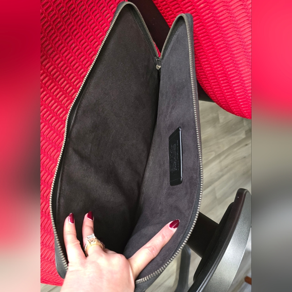 Coach 15 Laptop Case Mahogany Multi, CH068 - Picture 8 of 13